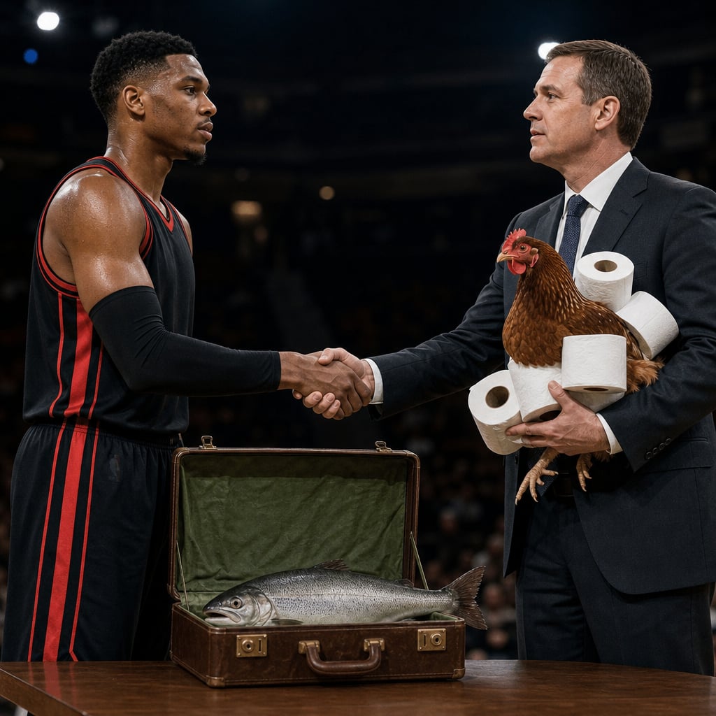 These Athletes Were Traded for Genuinely Bizarre Things