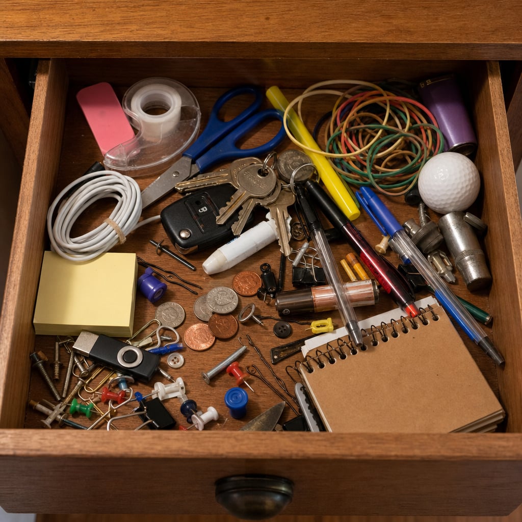 What Every Family Kept in the Junk Drawer