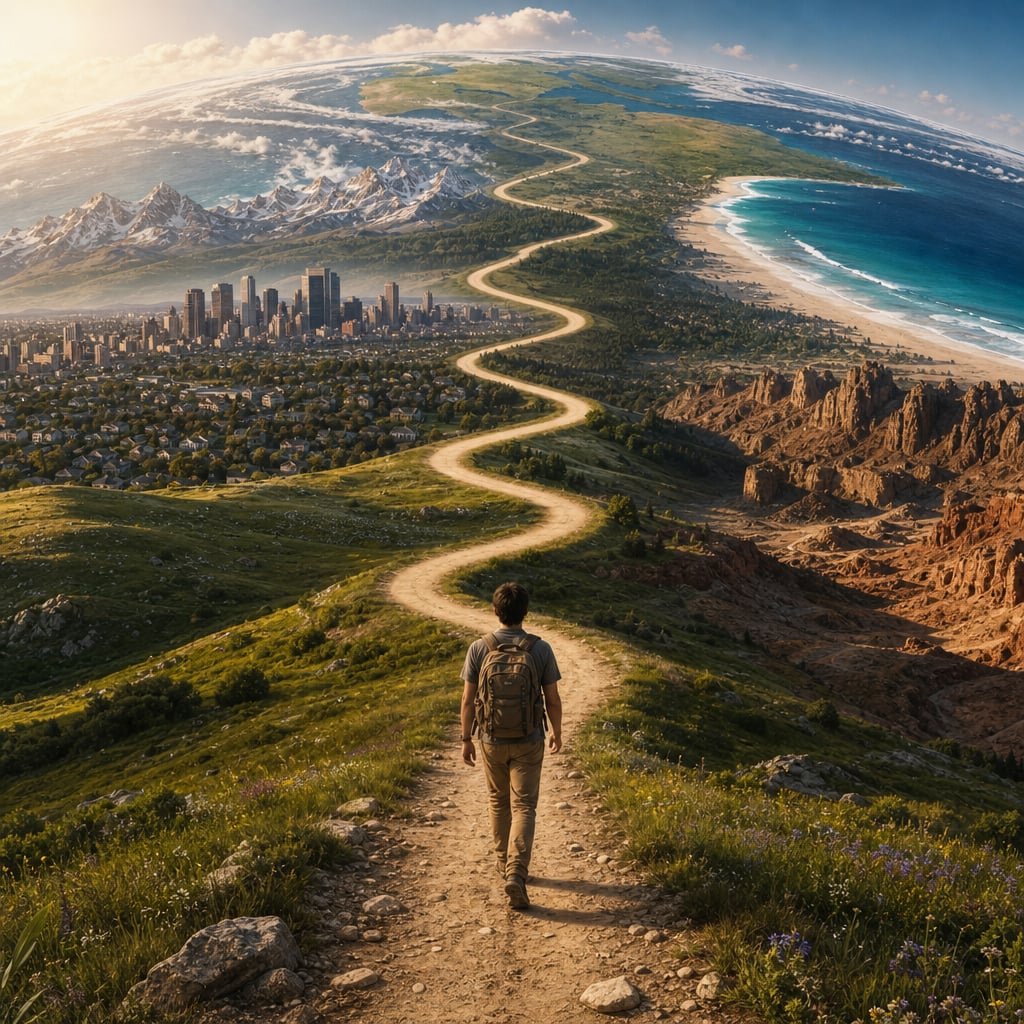 The Average Person Walks This Far in a Lifetime