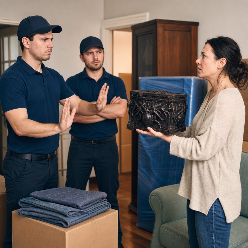Movers Refuse to Pack This One Item