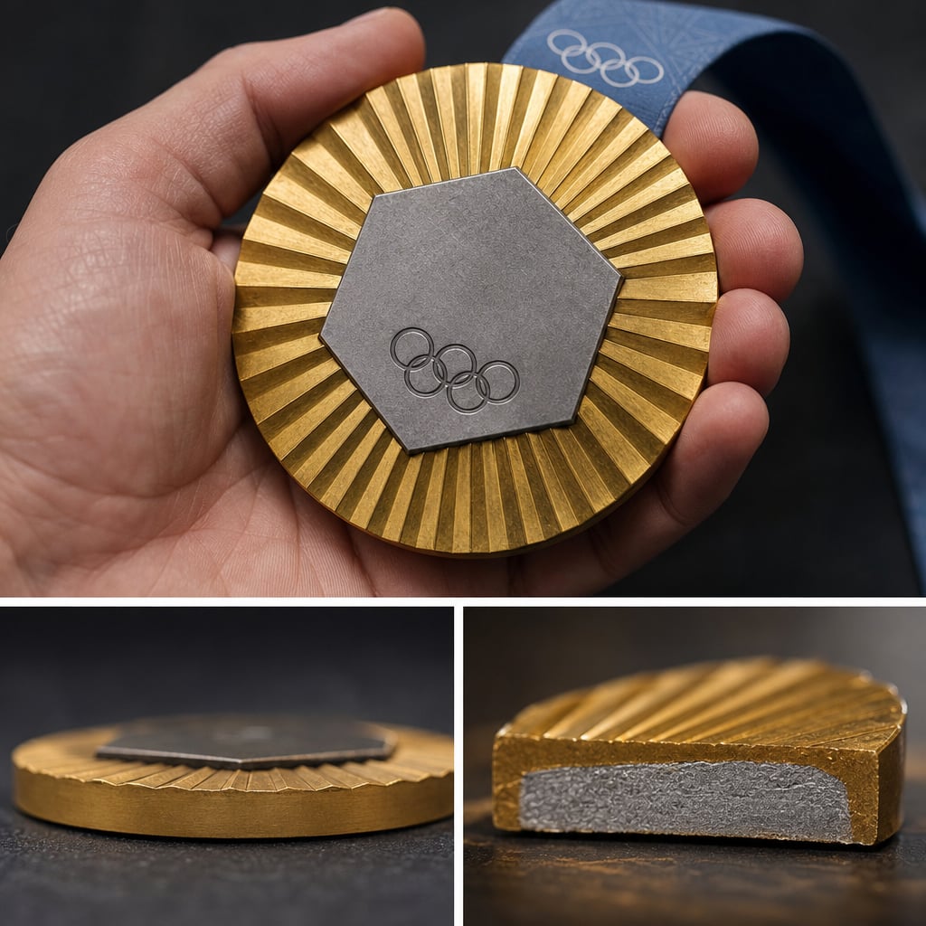 Olympic Gold Medals Are Barely Gold at All