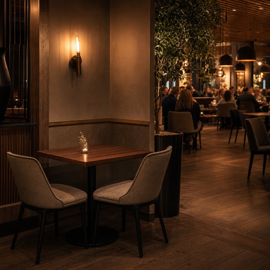 Restaurants Seat You at This Table on Purpose