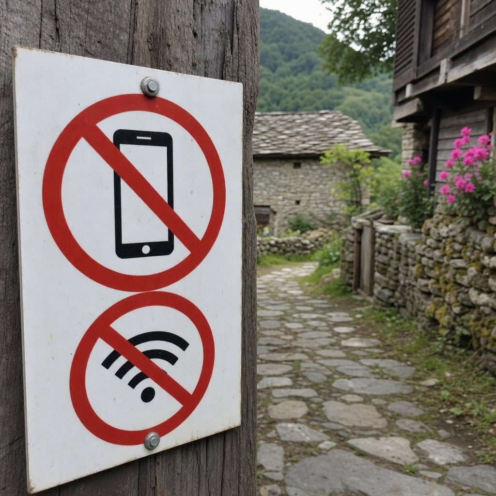 This Town Bans Cell Phones and Wi-Fi