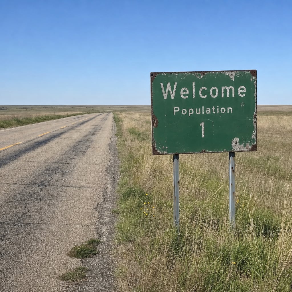 This Town's Population Is Exactly One