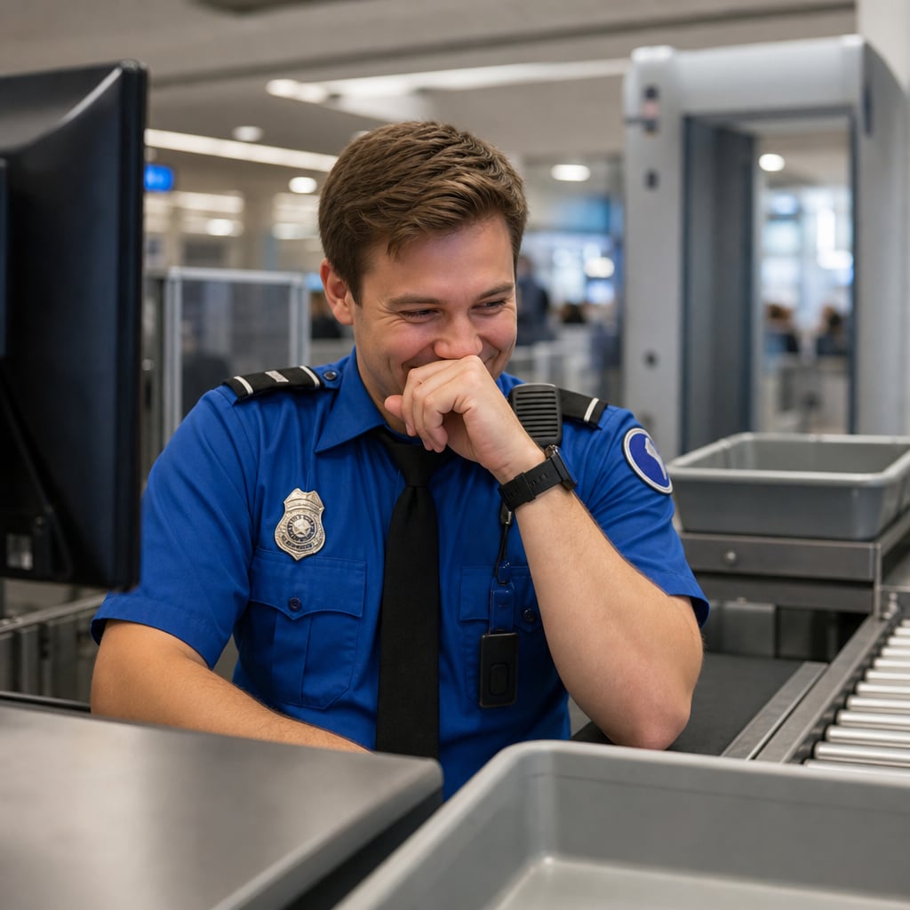 TSA Agents Privately Laugh at This