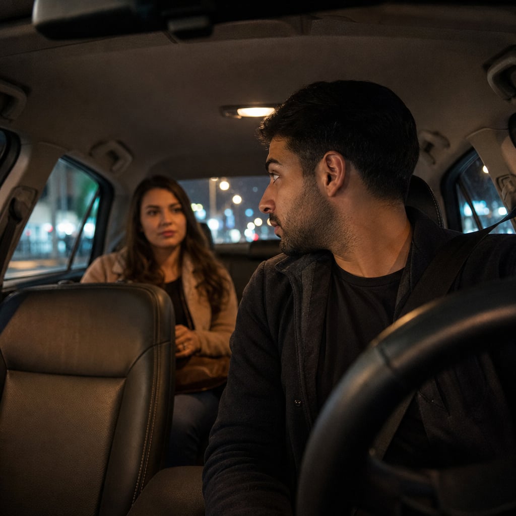 What Uber Drivers Notice Before You Speak